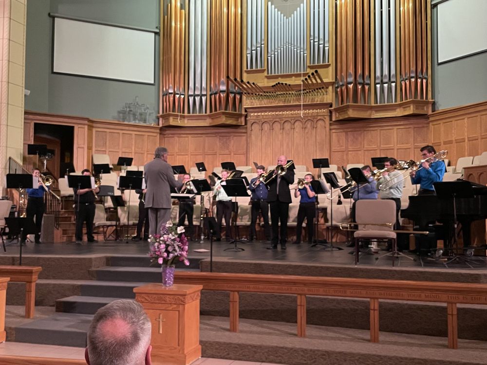 UNC Trombone Choir with Mark Davidson