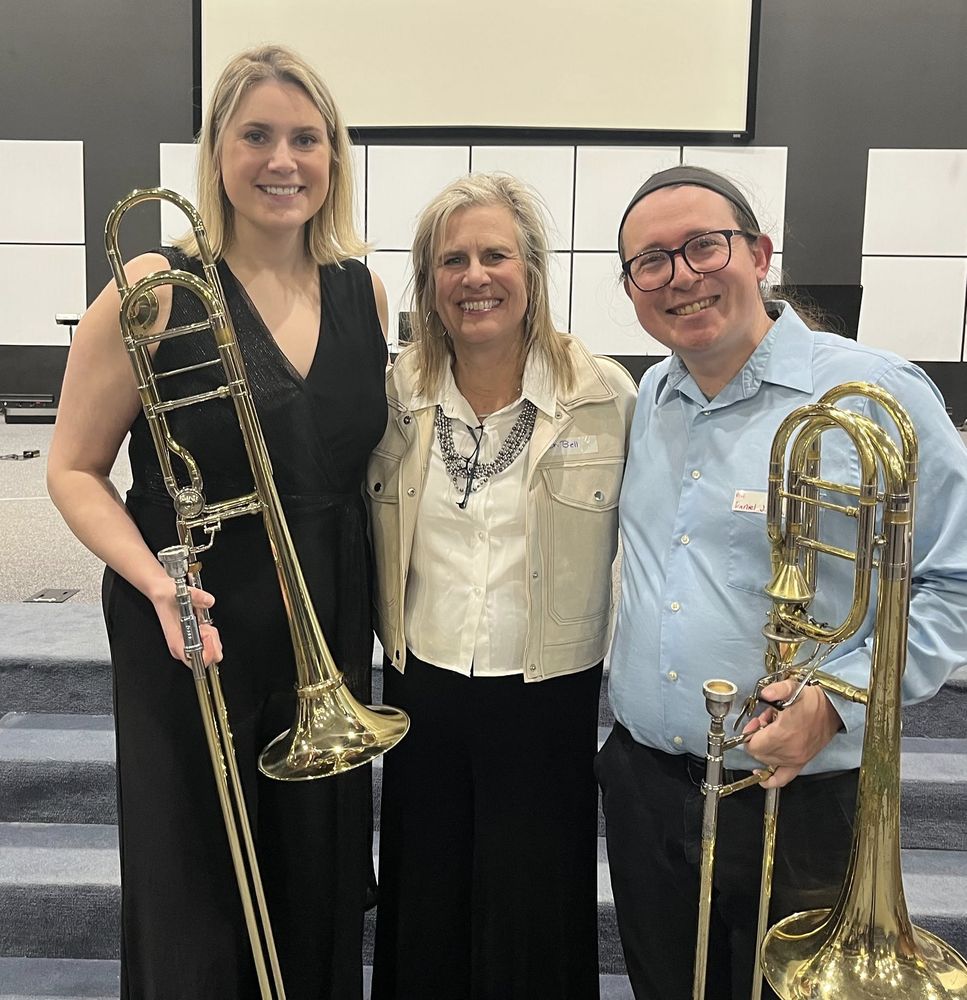 Hillary Simms, Sondra Bell, and Daniel Cosio