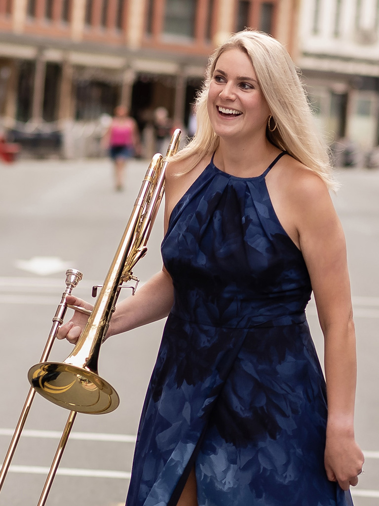 Hillary Simms, featured performer